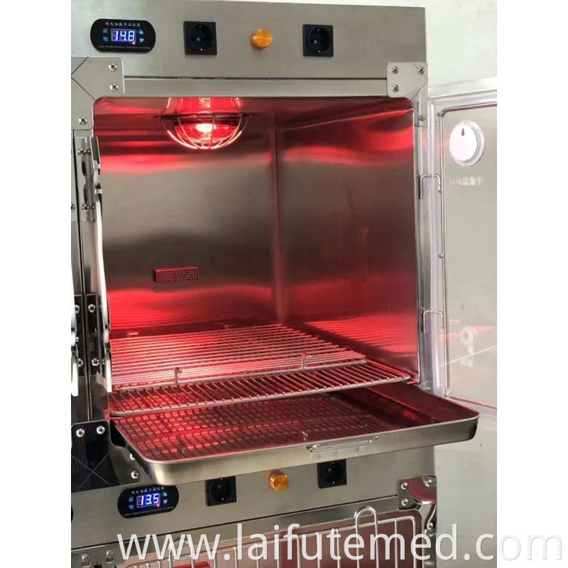 Vet Oxygen Cage Infared Lamp Large Stainless Steel Veterinary Animal Cages for Vet Clinic